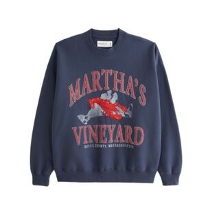 Abercrombie & Fitch Martha's Vineyard Sweatshirt men’s size L